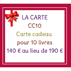 Carte Cadeau - 10 livres